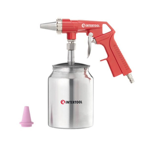 Пістолет піскоструйний пневматичний з металевим