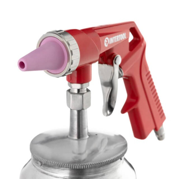 Пістолет піскоструйний пневматичний з металевим -
                                                        Фото 4