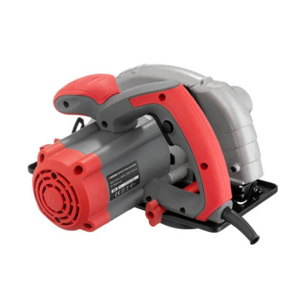 Пила дискова 1300 Вт, 5000 об/хв, кут нахилу0-45 °, глибина розпилу 41/57 мм, диск 185*20 мм -
                                                        Фото 4