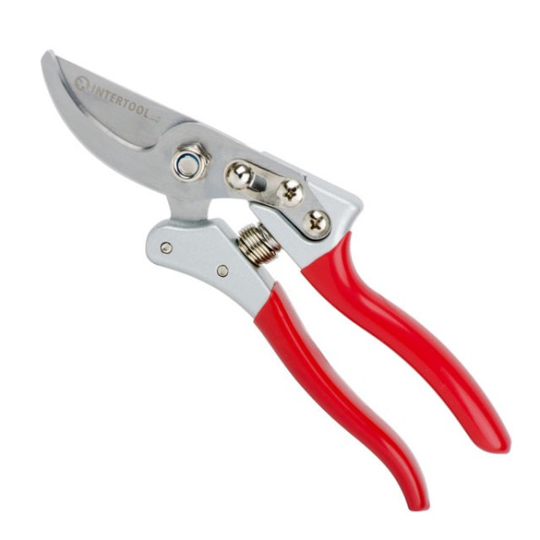 Секатор 200 мм, SK5, алюминиевые ручки INTERTOOL FT-1014 -
                                                        Фото 2