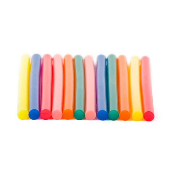 Комплект стрижнів клейових кольорових 11,2 мм * 200 мм, 12 шт. -
                                                        Фото 4