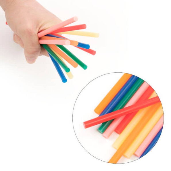 Комплект стрижнів клейових кольорових 7,4 мм * 200 мм, 12 шт. -
Фото 4 Комплект стрижнів клейових кольорових 7,4 мм * 200 мм, 12 шт. -
Фото 4