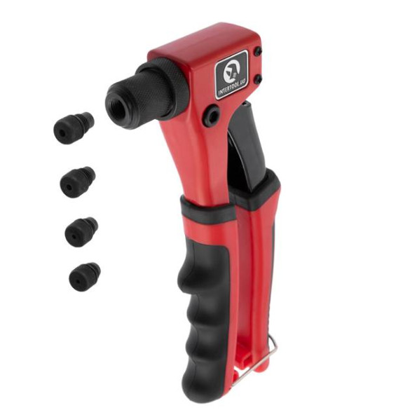 Пистолет заклепочный ручной 215 мм, диаметр применяемой заклепки 2.4; 3.2; 4; 4.8 мм INTERTOOL RT-0014 -
                                                        Фото 6