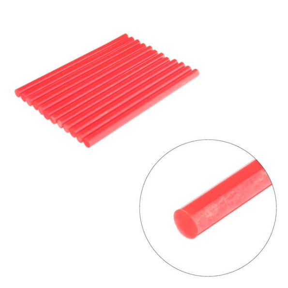 Комплект стрижнів клейових червоних 11,2 мм * 200 мм, 12 шт. -
                                                        Фото 3