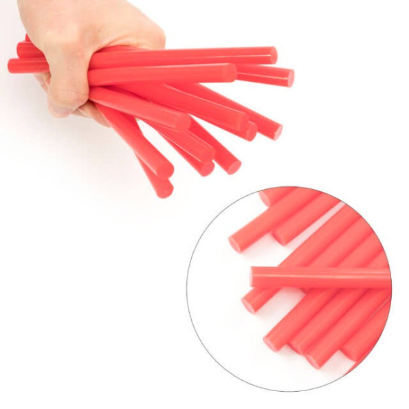 Комплект стрижнів клейових червоних 11,2 мм * 200 мм, 12 шт. -
                                                        Фото 4