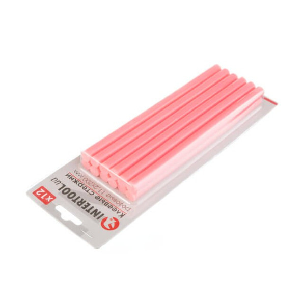Комплект стрижнів клейових рожевих 11,2 мм * 200 мм, 12 шт. -
                                                        Фото 2