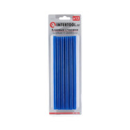 Комплект голубых клеевых стержней 11.2мм*200мм, 12шт. INTERTOOL RT-1053