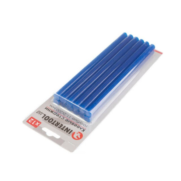 Комплект стрижнів клейових блакитних 11,2 мм * 200 мм, 12 шт. -
                                                        Фото 2