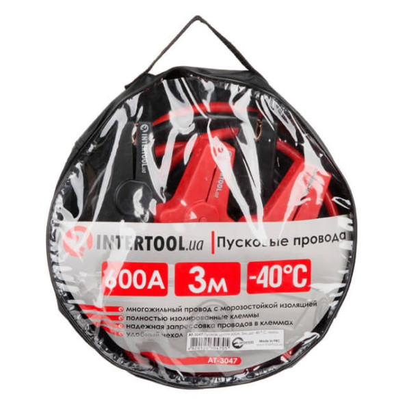 Пускові дроти 600А, 3м, до -40 ° C, чохол -
                                                        Фото 4