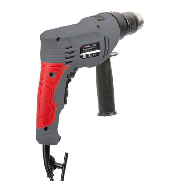 Дриль ударний 750Вт, 0-3000 об / хв, 1.5-13мм реверс -
Фото 4 Дриль ударний 750Вт, 0-3000 об / хв, 1.5-13мм реверс -
Фото 4