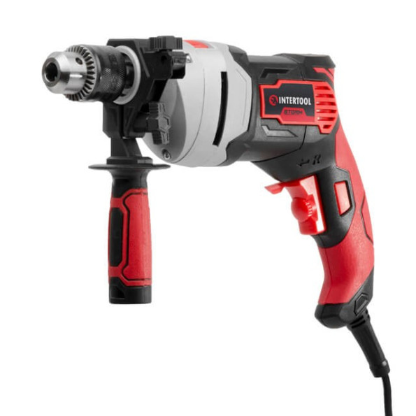 Дриль ударний 800Вт, 0-2900об/хв, 1,5-13мм, метал. корпус редуктора -
                                                        Фото 2