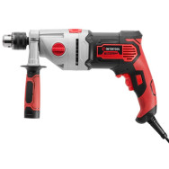 Дриль ударний 1200Вт, 2 швидкості: 0-1200/0-2800об/хв, 1,5-13мм, метал. корпус редуктора,