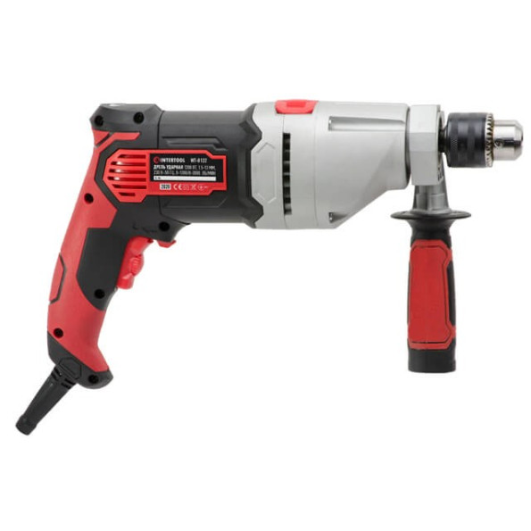 Дриль ударний 1200Вт, 2 швидкості: 0-1200/0-2800об/хв, 1,5-13мм, метал. корпус редуктора, -
                                                        Фото 5