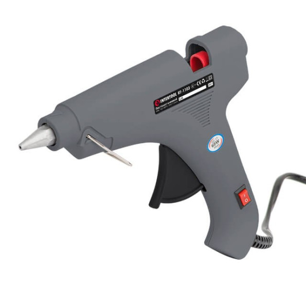 Пистолет клеевой 60Вт, 230В, 165-180°C под стержни 10.8-11.5мм, 8-20 г/мин. -
Фото 2 Пистолет клеевой 60Вт, 230В, 165-180°C под стержни 10.8-11.5мм, 8-20 г/мин. -
Фото 2