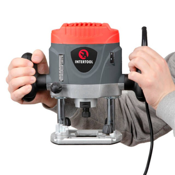 Фрезер, 1200 Вт, 8000-28000 об/хв, цанга 6/8 мм, макс глибина 52 мм -
Фото 4 Фрезер, 1200 Вт, 8000-28000 об/хв, цанга 6/8 мм, макс глибина 52 мм -
Фото 4