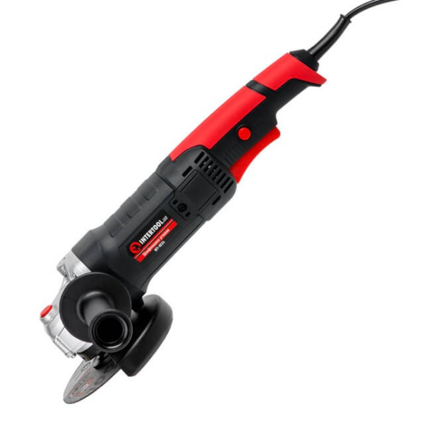 Шлифмашина угловая 1200 Вт, диаметр круга 125 мм, 11000 об/мин INTERTOOL WT-0224 -
                                                        Фото 2