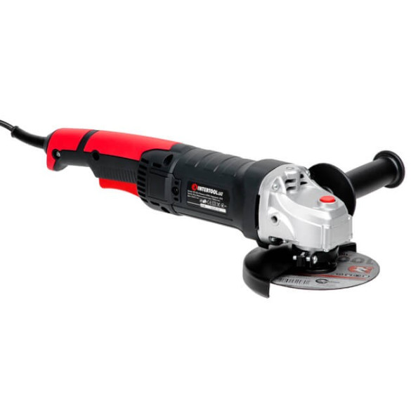 Шлифмашина угловая 1200 Вт, диаметр круга 125 мм, 11000 об/мин INTERTOOL WT-0224 -
                                                        Фото 4