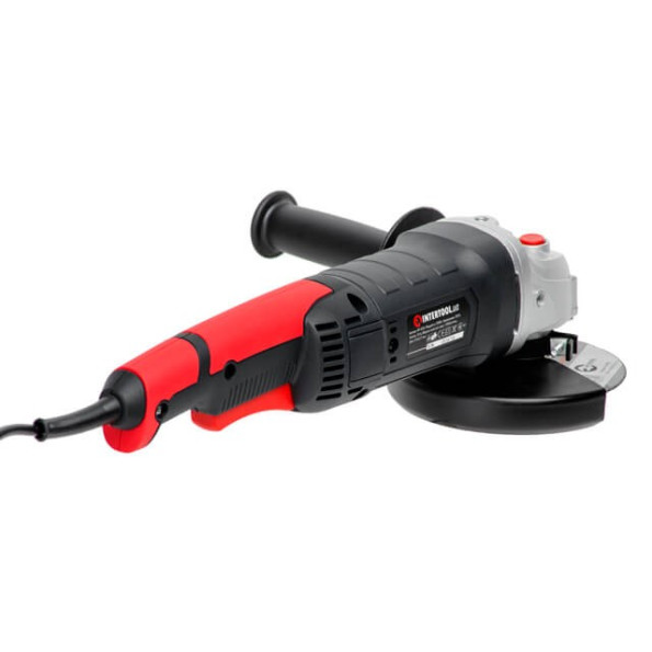 Шлифмашина угловая 1200 Вт, диаметр круга 125 мм, 11000 об/мин INTERTOOL WT-0224 -
                                                        Фото 6