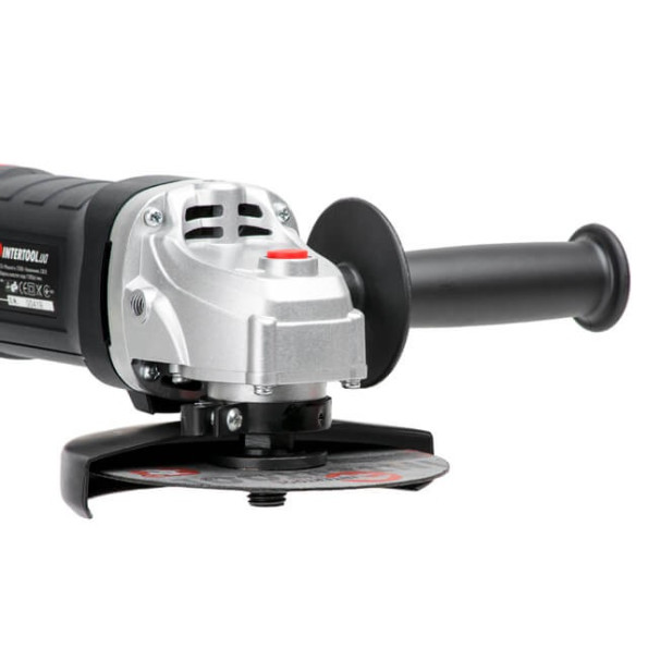 Шлифмашина угловая 1200 Вт, диаметр круга 125 мм, 11000 об/мин INTERTOOL WT-0224 -
                                                        Фото 9