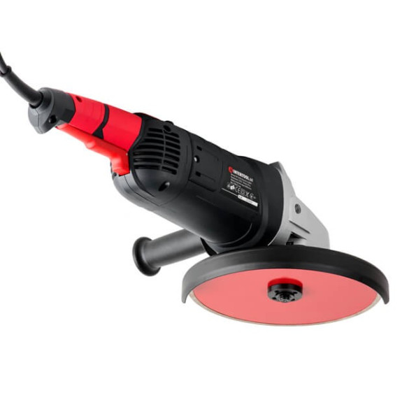 Шліфмашина кутова 2400Вт, діаметр круга 230мм, 6300 об/хв, плавний пуск -
Фото 8 Шліфмашина кутова 2400Вт, діаметр круга 230мм, 6300 об/хв, плавний пуск -
Фото 8