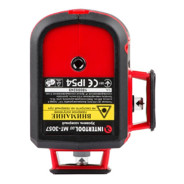 Уровень лазерный 360 град, 3 лазерные головки INTERTOOL MT-3057 -
                                                        Фото 10