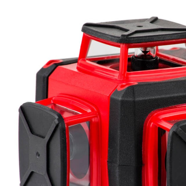 Уровень лазерный 360 град, 3 лазерные головки INTERTOOL MT-3057 -
                                                        Фото 4