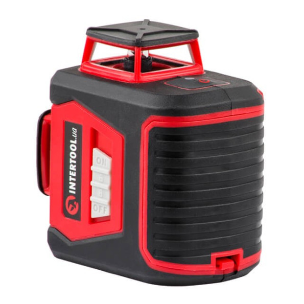 Уровень лазерный 360 град, 3 лазерные головки INTERTOOL MT-3057 -
                                                        Фото 5