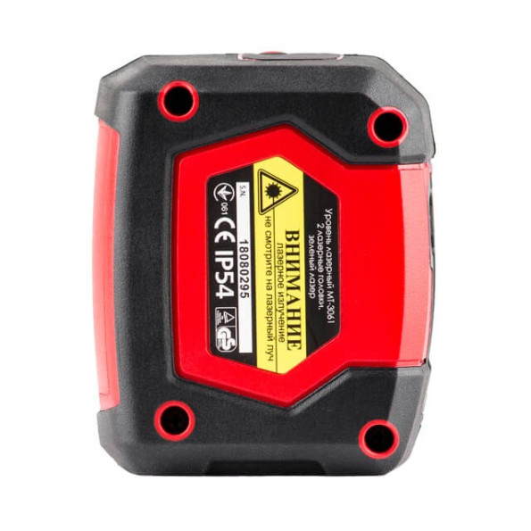 Уровень лазерный, 2 лазерные головки, зеленый лазер INTERTOOL MT-3061 -
                                                        Фото 5