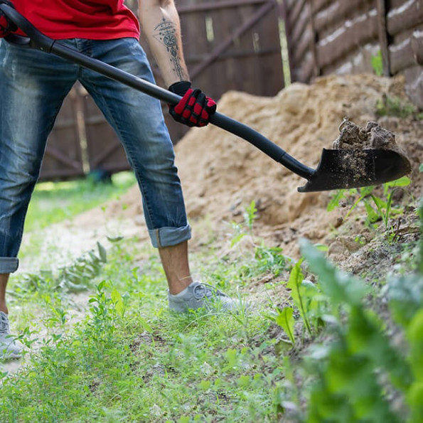 Лопата штикова, ручка з фібергласу, 217х290х1050 мм -
                                                        Фото 10