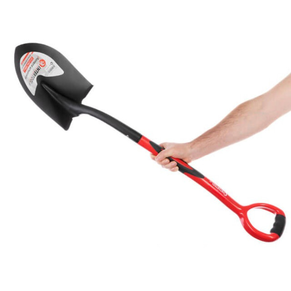 Лопата штикова, ручка з фібергласу, 217х290х1050 мм -
                                                        Фото 4