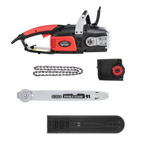 Пила цепная электрическая 2400 Вт, шина 40 см, плавный пуск, SDS-система натяжки цепи, прямой двигатель. INTERTOOL WT-0625 -
                                                        Фото 5