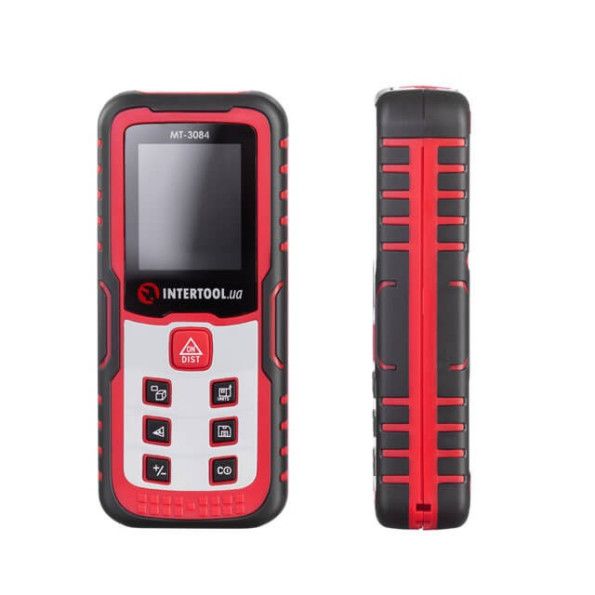 Дальномер лазерный 40м, цветной дисплей INTERTOOL MT-3084 -
Фото 2 Дальномер лазерный 40м, цветной дисплей INTERTOOL MT-3084 -
Фото 2