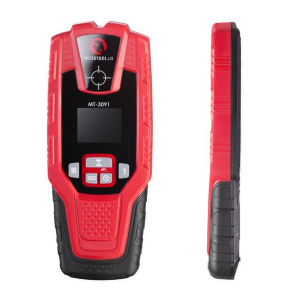 Детектор проводки, макс. глубина 10см, цветной дисплей INTERTOOL MT-3091 -
Фото 2 Детектор проводки, макс. глубина 10см, цветной дисплей INTERTOOL MT-3091 -
Фото 2