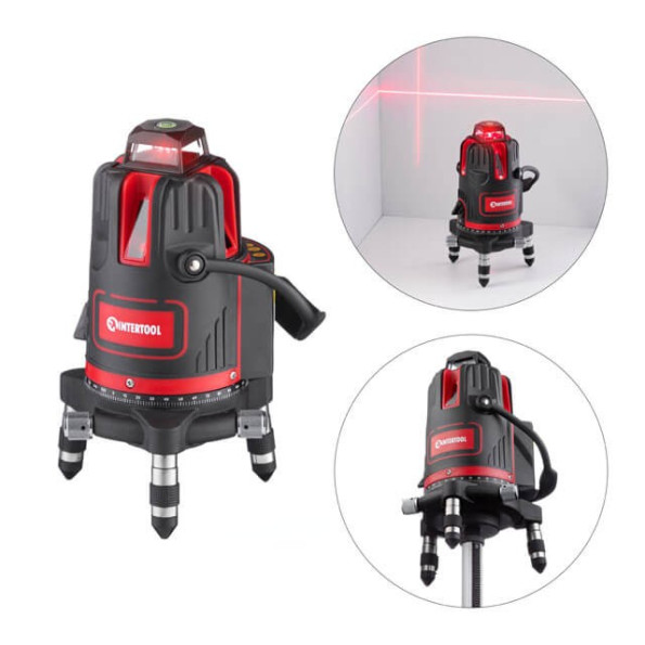 Уровень лазерный 5 лазерных головок, красный лазер INTERTOOL MT-3004 -
Фото 3 Уровень лазерный 5 лазерных головок, красный лазер INTERTOOL MT-3004 -
Фото 3