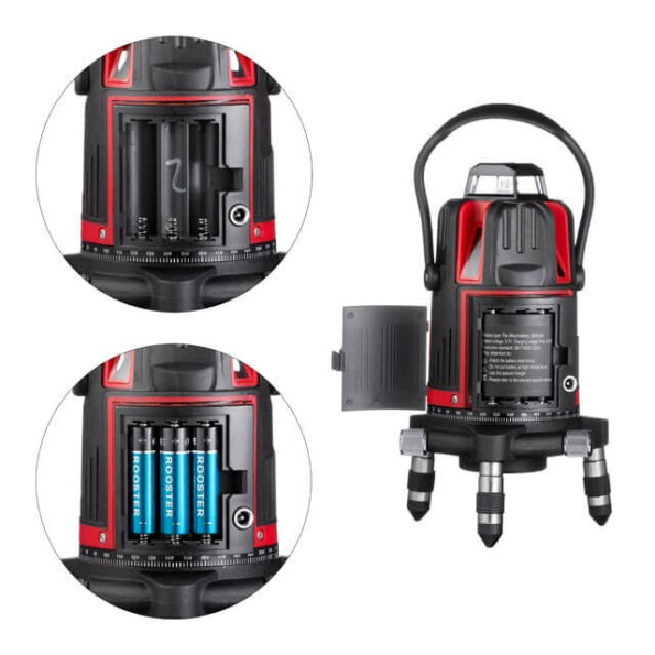 Уровень лазерный 5 лазерных головок, красный лазер INTERTOOL MT-3004 -
Фото 4 Уровень лазерный 5 лазерных головок, красный лазер INTERTOOL MT-3004 -
Фото 4