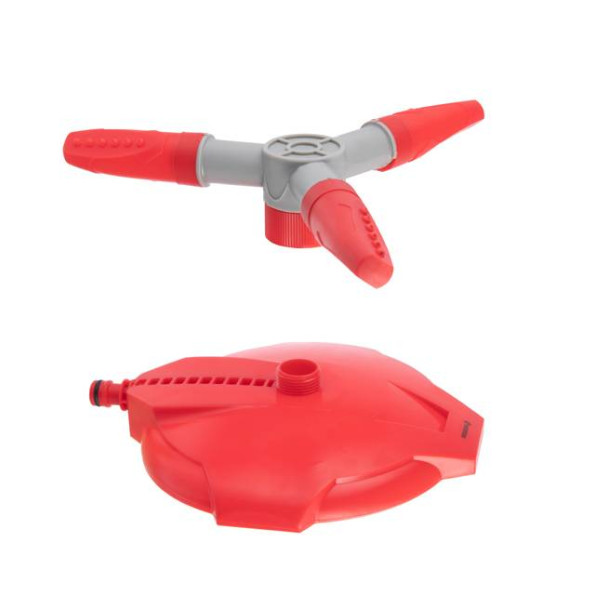 Дождеватель круговой с тремя распылителями с вращающейся головкой на базе INTERTOOL GE-0075 -
                                                        Фото 9