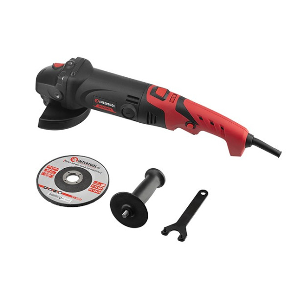 Шліфмашина кутова 1200Вт, діаметр круга 125мм, 5000-12000 об/хв, поворотне руків'я -
                                                        Фото 7