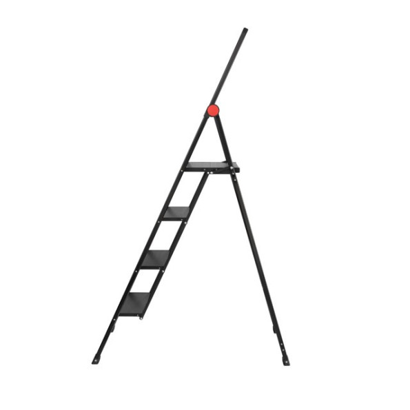 Стремянка алюминиевая 4 ступени STORM INTERTOOL LT-5004 