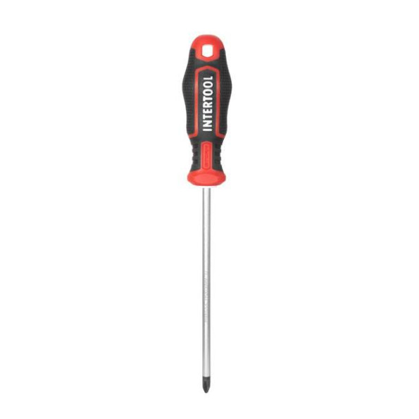 Отвертка крестовая PH2*150 мм, S2, STORM INTERTOOL VT-3422 -
                                                        Фото 3