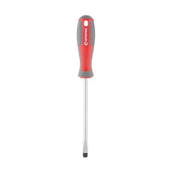 Отвертка шлицевая SL8.0*150 мм, CR-V INTERTOOL VT-3312 -
                                                        Фото 3