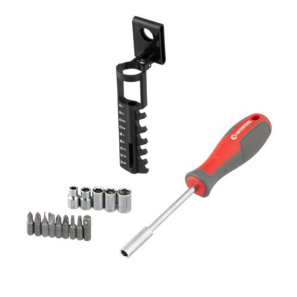 Отвертка с магнитным держателем для насадок 1/4