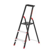Драбина 3 сходинки 63 см с лотком для инвентаря INTERTOOL