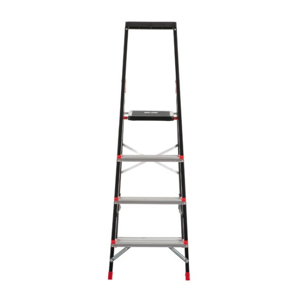 Драбина 4 сходинки 85 см с лотком для инвентаря INTERTOOL -
                                                        Фото 3
