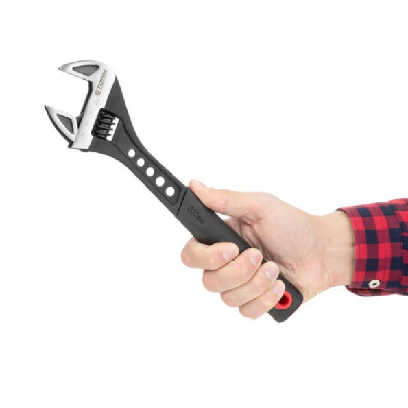 Ключ розвідний 300мм кований, рукоятка TPR, HRC 40 ~ 50, Cr-V STORM -
                                                        Фото 5 Ключ розвідний 300мм кований, рукоятка TPR, HRC 40 ~ 50, Cr-V STORM -
                                                        Фото 5