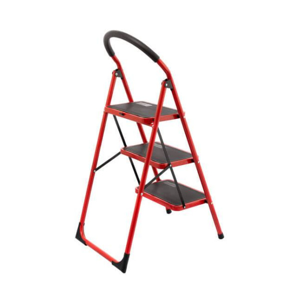 Драбина 3 сходинки 1131 мм INTERTOOL LT-0037 -
                                                        Фото 2