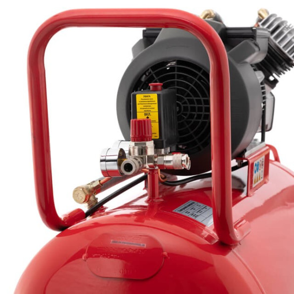 Компресор 100л, 3 кВт, 220 В, 8 aтм, 420 л/хв, 2 циліндри. -
                                                        Фото 5