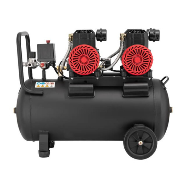 Компресор 50 л, 2x1.1 кВт, 220 В, 8aтм, 400 л/хвил, 2800 об/хв, безмасляний, 4 циліндра -
Фото 3 Компресор 50 л, 2x1.1 кВт, 220 В, 8aтм, 400 л/хвил, 2800 об/хв, безмасляний, 4 циліндра -
Фото 3