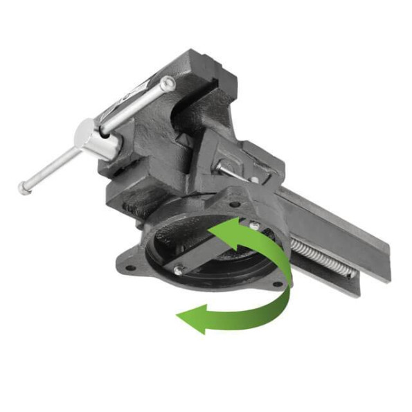 Лещата слюсарні поворотні 150мм -
Фото 4 Лещата слюсарні поворотні 150мм -
Фото 4