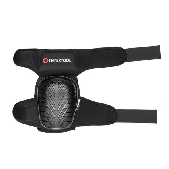 Наколенники защитные, противоскользящие накладки из ПВХ, ткань 600D, гелевые подушки, неопреновые ремни INTERTOOL SP-0056 -
                                                        Фото 5