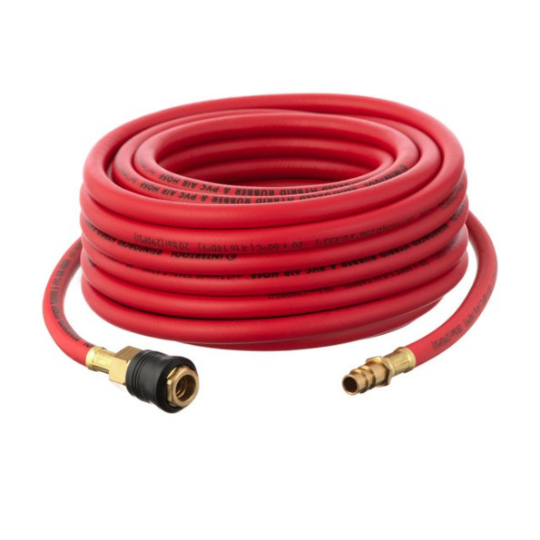 Шланг гібридний, професійний, 20 атм, 6 * 11мм, 10м з латунними швидкороз'ємними з'єднаннями, STORM -
                                                        Фото 2